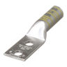 Long Barrel Lug, Yellow, 2-Hole, 250 kcmil, 4.09 in.