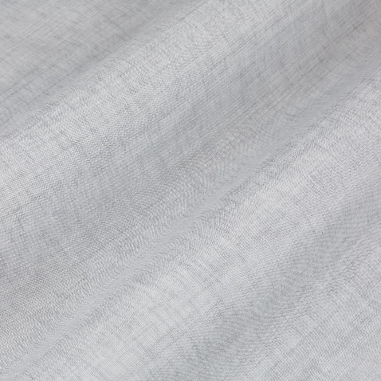 Echo Silver Voile Curtain