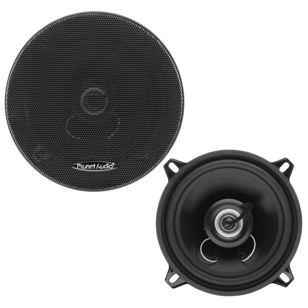 Planet Audio TRQ522 Torque Series 5.25 Inch Car Audio Door Speakers - 225 Watts Max, 2 Way, Full Range, Coaxial, Sold in Pairs, Hook Up To Stereo and Amplifier, Tweeters - image 2 of 9