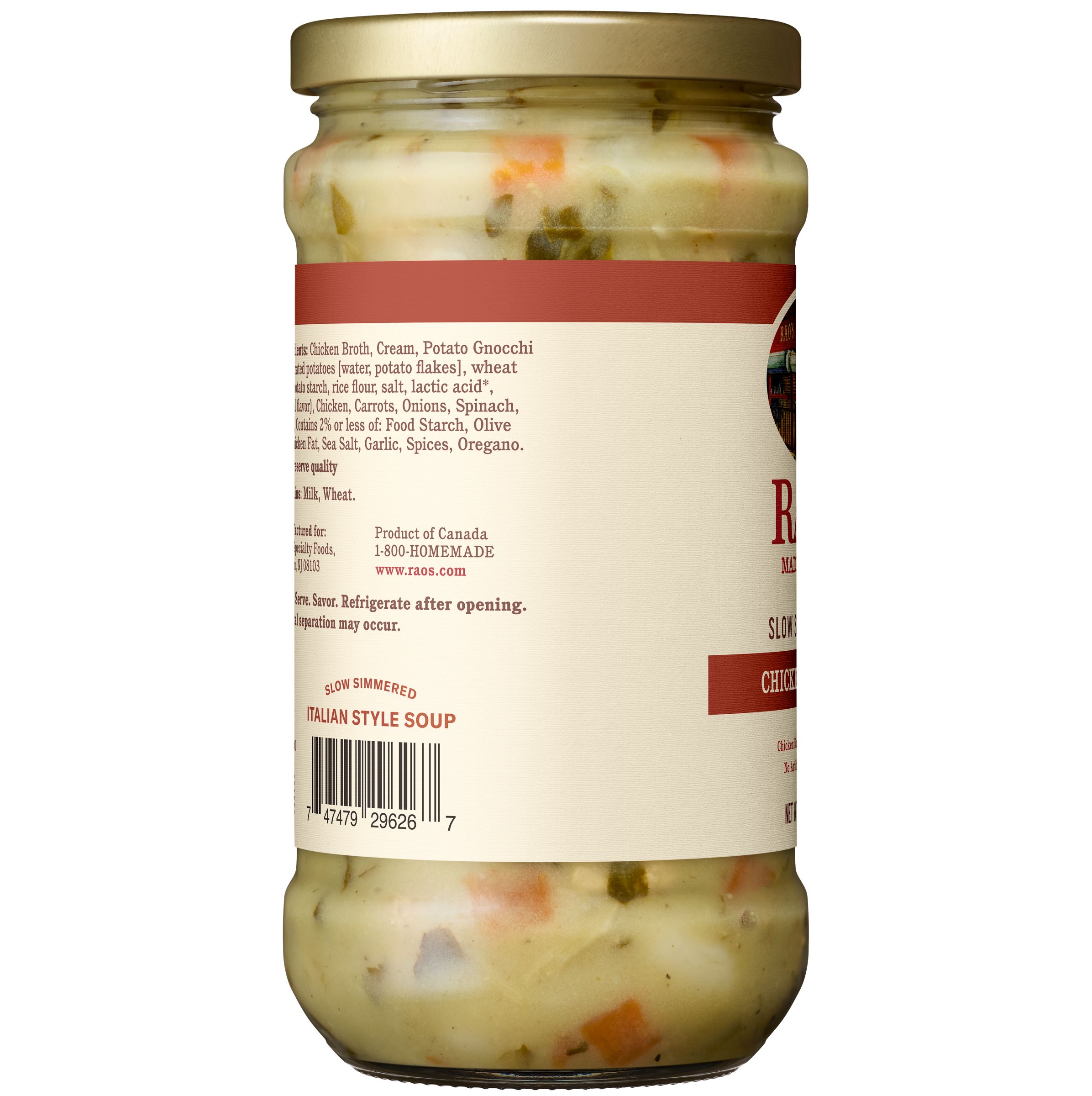 Chicken & Gnocchi Soup, 15.25 oz - Left Image