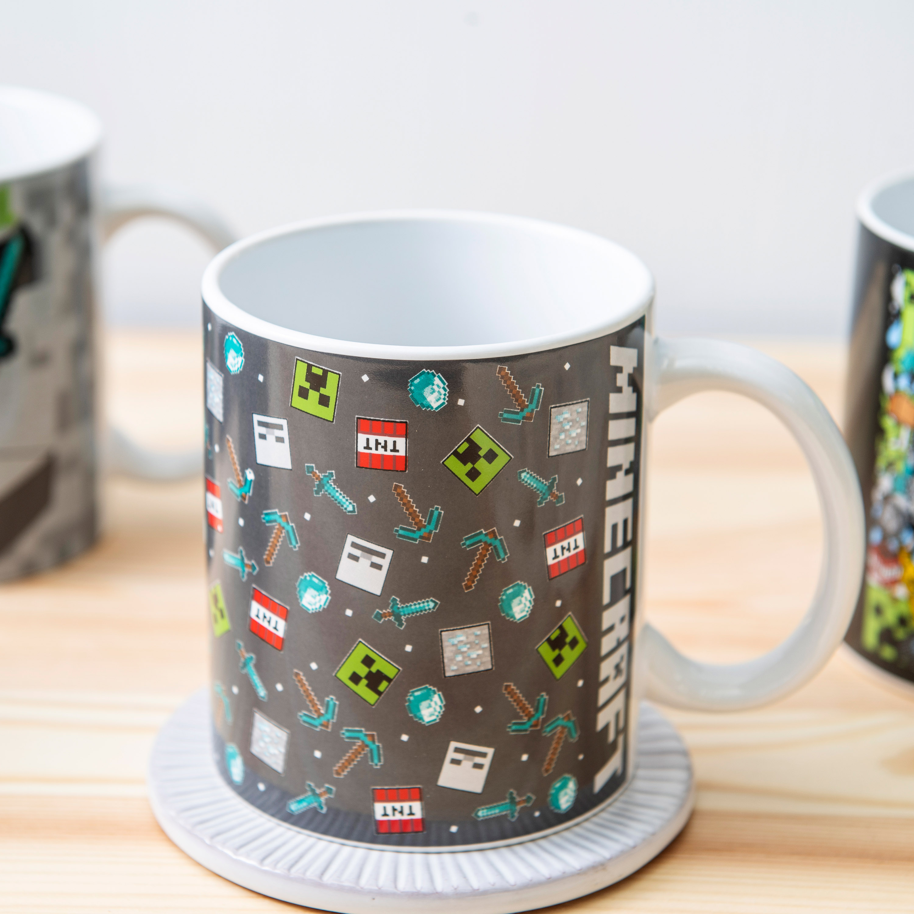 Minecraft Coffee Mug, Assorted Characters, 4-piece set slideshow image 9
