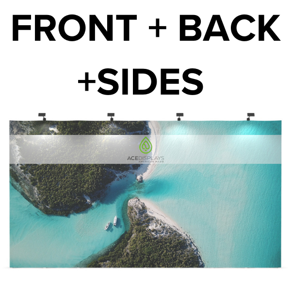 Flat Front, Sides & Back Graphic