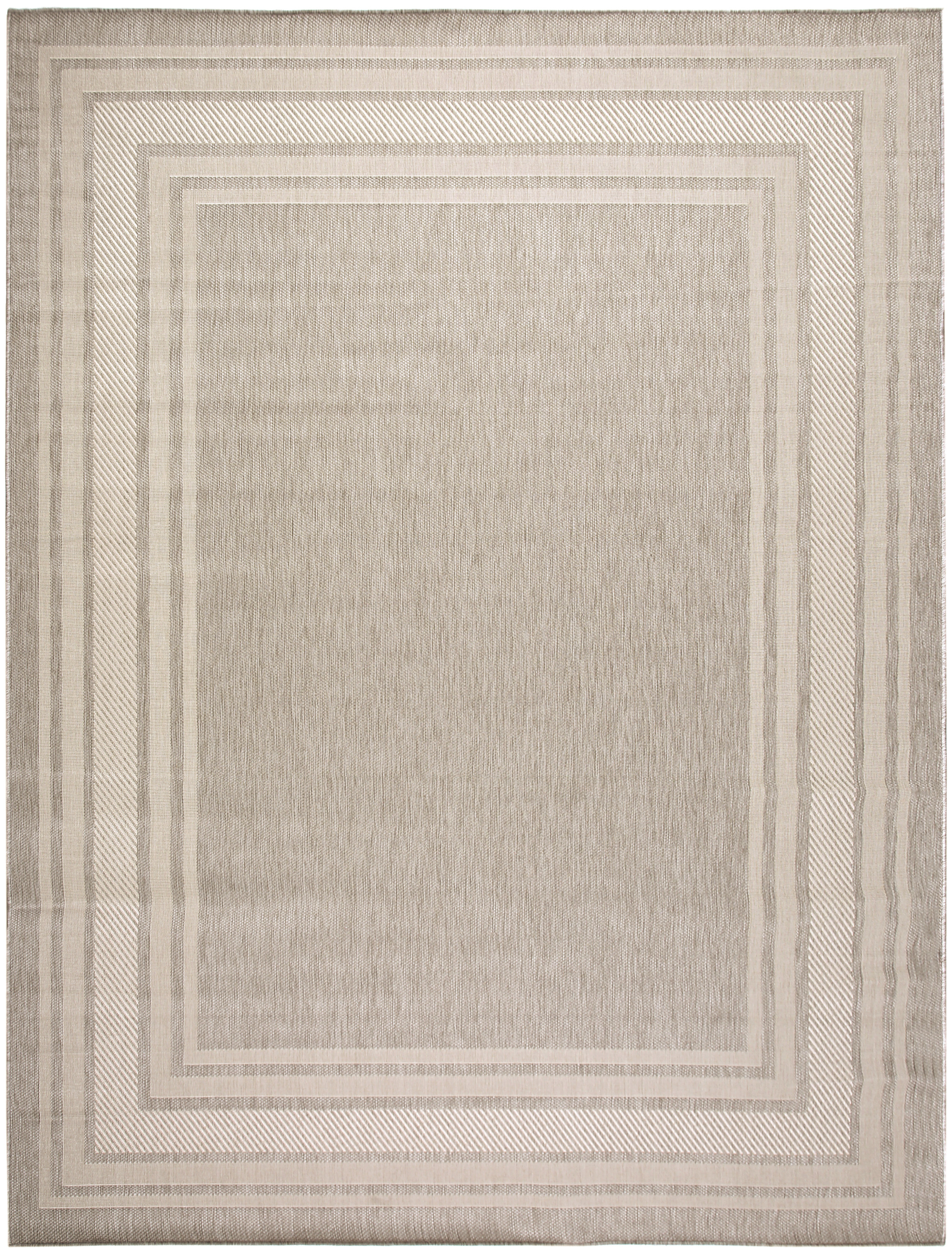 Nourison Horizon Indoor/Outdoor 8' x 10' Grey Modern Rug
