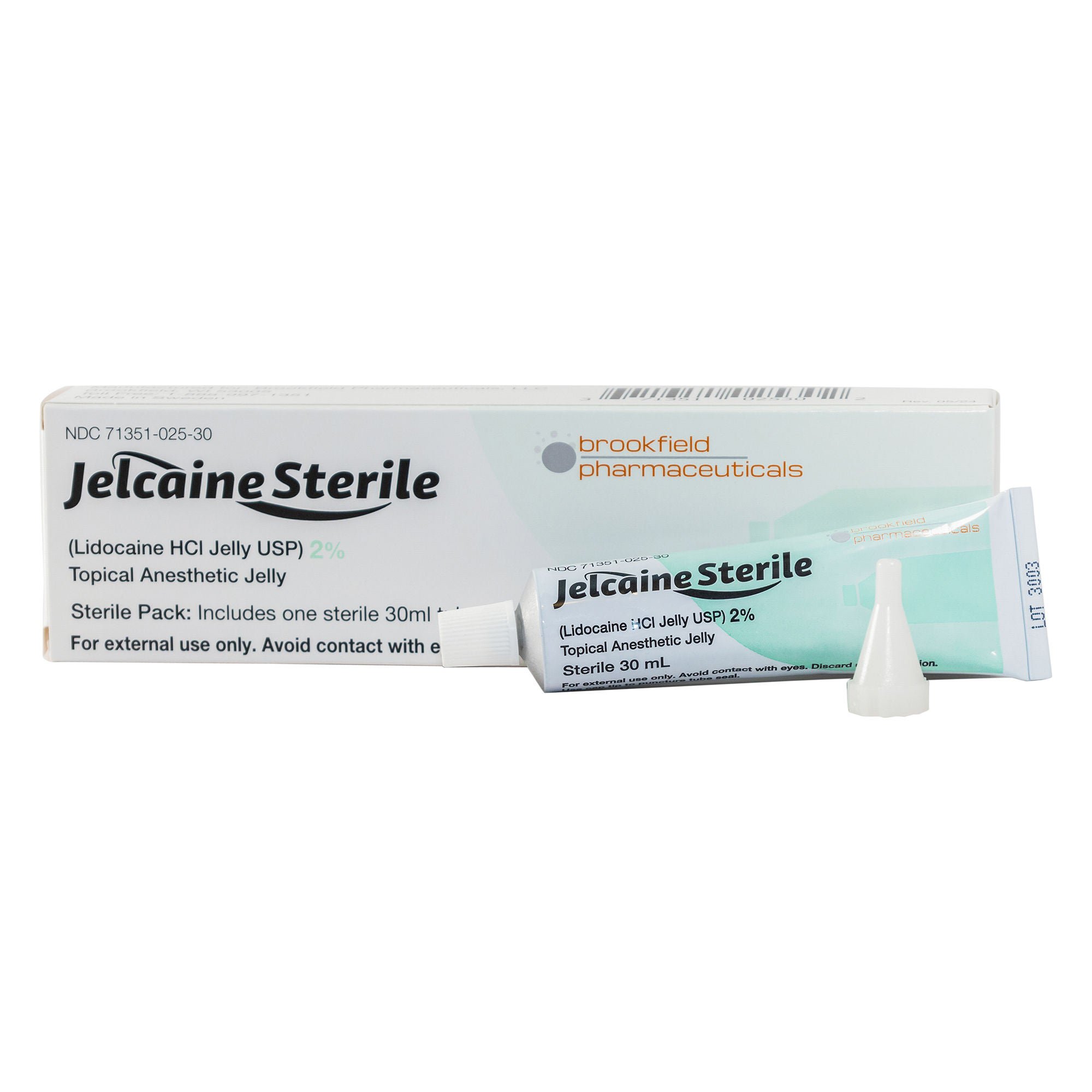 Brookfield Pharmaceutical LIDOCAINE HCL, JELLY 2% 30ML