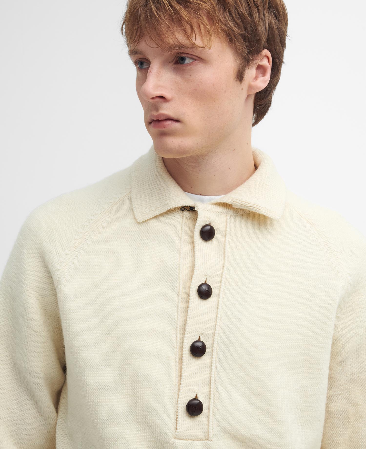 Barbour x TO KI TO Midden Collared Jumper image number 3