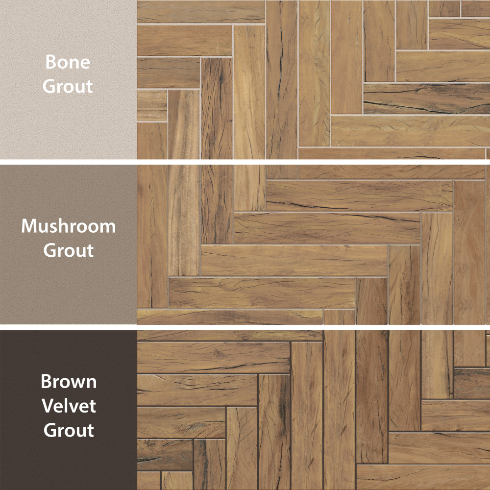 Kings Forest Natural 2-7/8 in. x 17-3/4 in. Ceramic Floor and Wall Tile