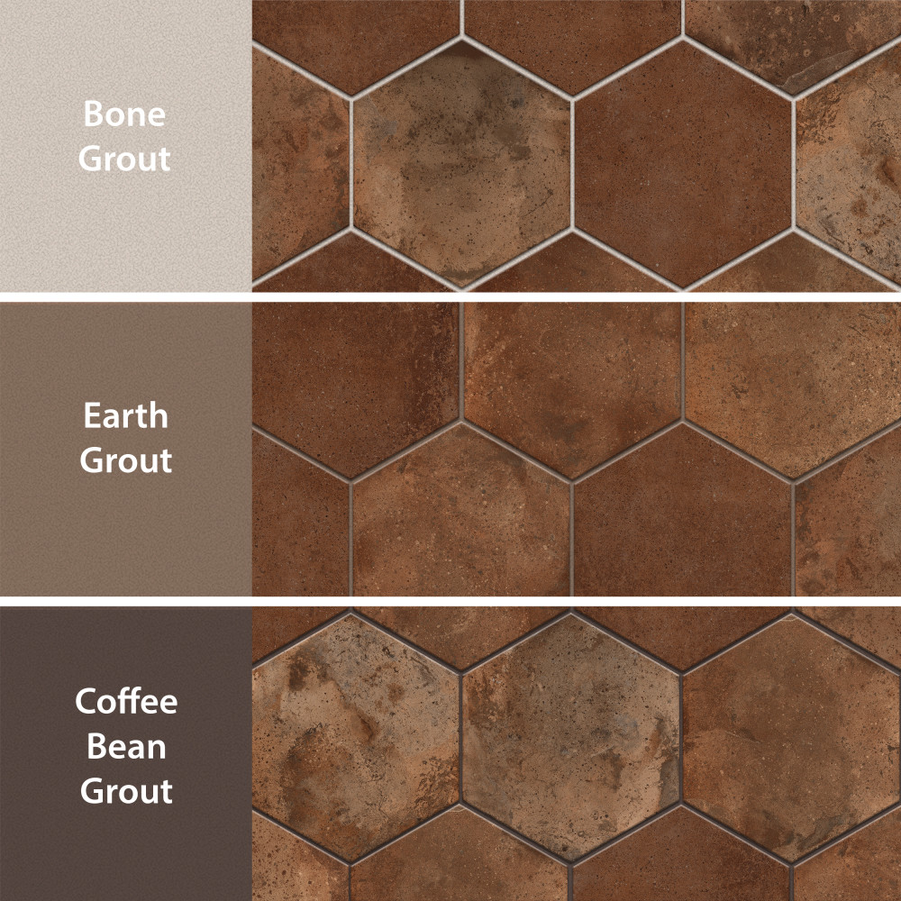 Archai Hex Bold 9-1/8 in. x 10-1/2 in. Porcelain Floor and Wall Tile