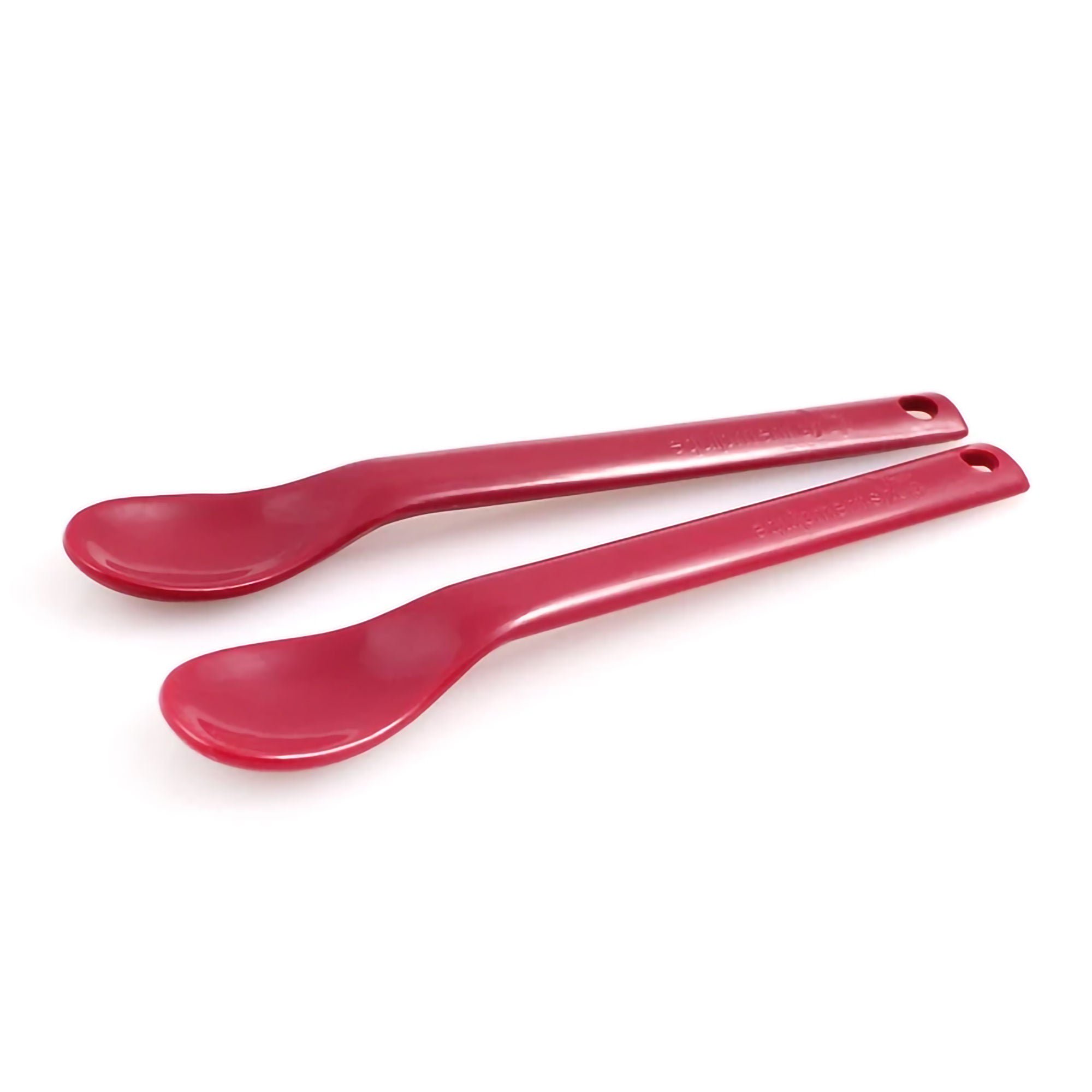 Maroon Spoon™ for Narrow, Shallow Bowl by Equipment Shop, for Feeding Therapy