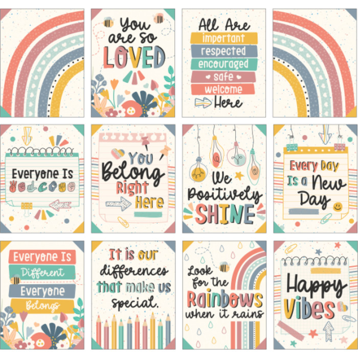 Mini Posters: We Belong Poster Set