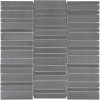 Stainless Steel Stainless Steel 12×12 Random Stacked Mosaic