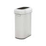 RUB2147581, Rubbermaid Commercial, Refine, 15 gal, Metal, Stainless Steel, Rectangle, Receptacle