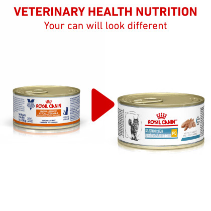 Royal Canin Veterinary Diet Feline Selected Protein PD Loaf in Sauce Canned Cat Food