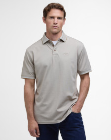 Heydon Short-Sleeved Polo Shirt Military Brown