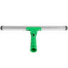 Unger, Swivel Strip, 14", T-Bar, Aluminum, Silver/Green