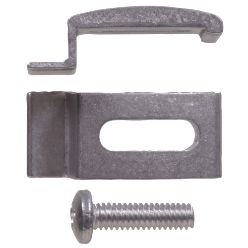 Silver Storm Door Panel Clips