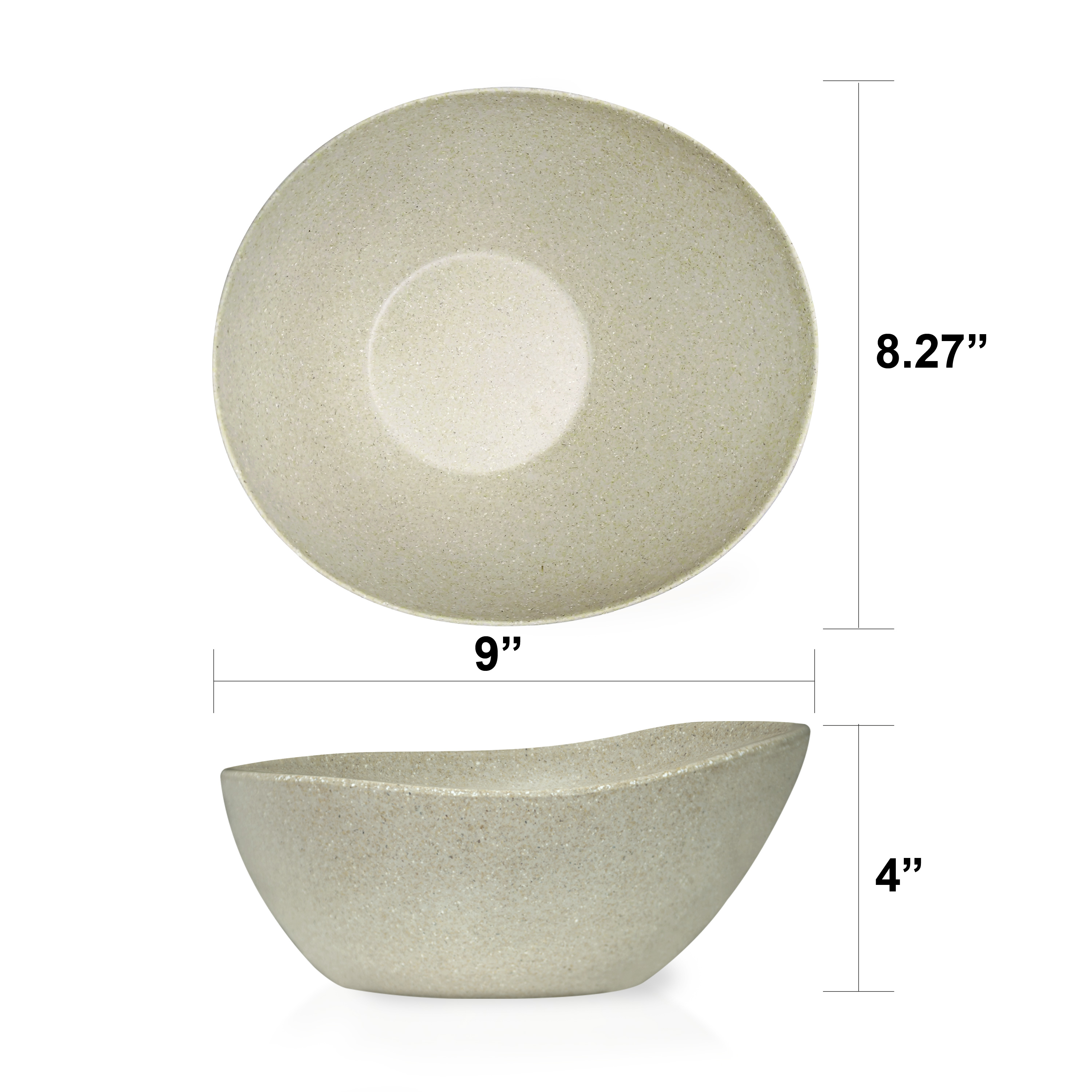 Elements Serving Tray and Bowl Set, White, 4-piece set slideshow image 3 Elements Serving Tray and Bowl Set, White, 4-piece set slideshow image 3