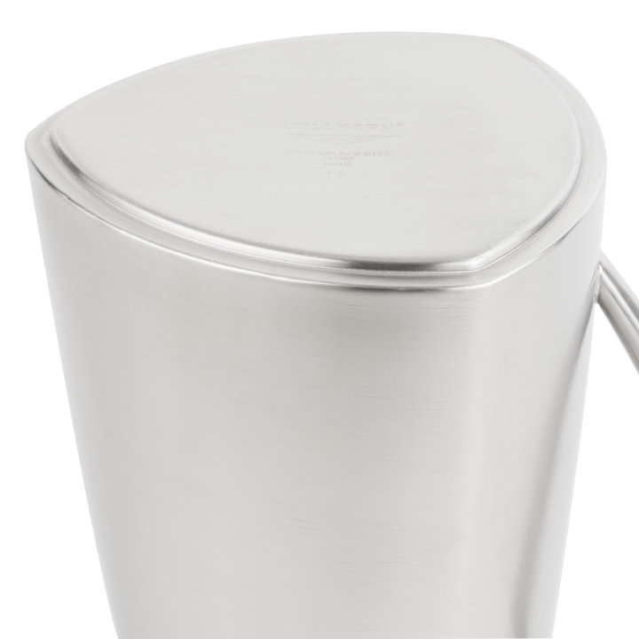 2 3/10-quart Triennium™ stainless steel water pitcher with ice guard in satin finish