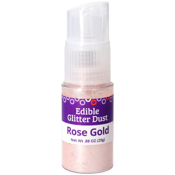Rose Gold Dust 25g - Red 3 Free Edible Glitter