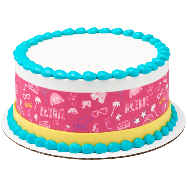 Barbie™ Malibu Style PhotoCake® Edible Image® Strips