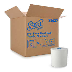 Kimberly Clark, Kleenex, 700ft Roll Towel, 1 ply, White