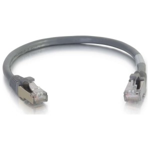 Cavo Ethernet Cat5e Piatto 4,5 Metri – Grigio – Kamrock – Connettori Maschio-maschio