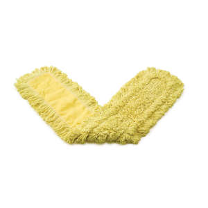 Rubbermaid Commercial, Trapper®, 48"W, Blend, Yellow, Pocket, Dust Mop