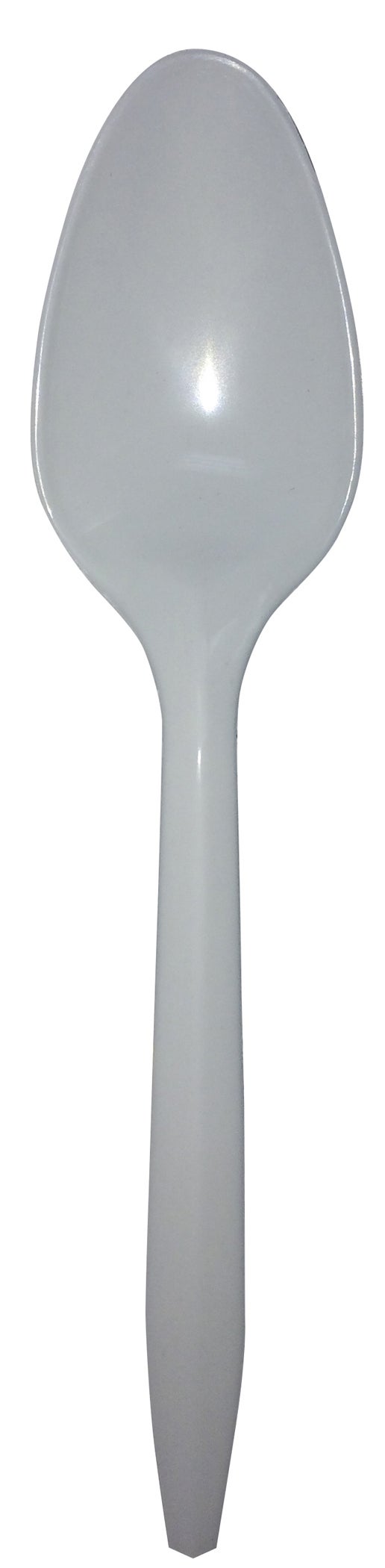 Teaspoon Empress™ Medium Weight White Plastic