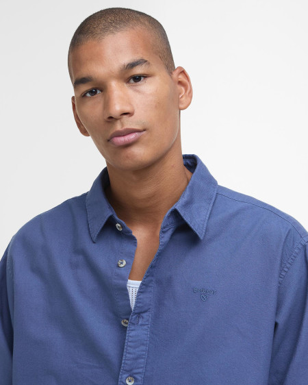 Hemd Oxford Garment Dyed Long-Sleeved Relaxed