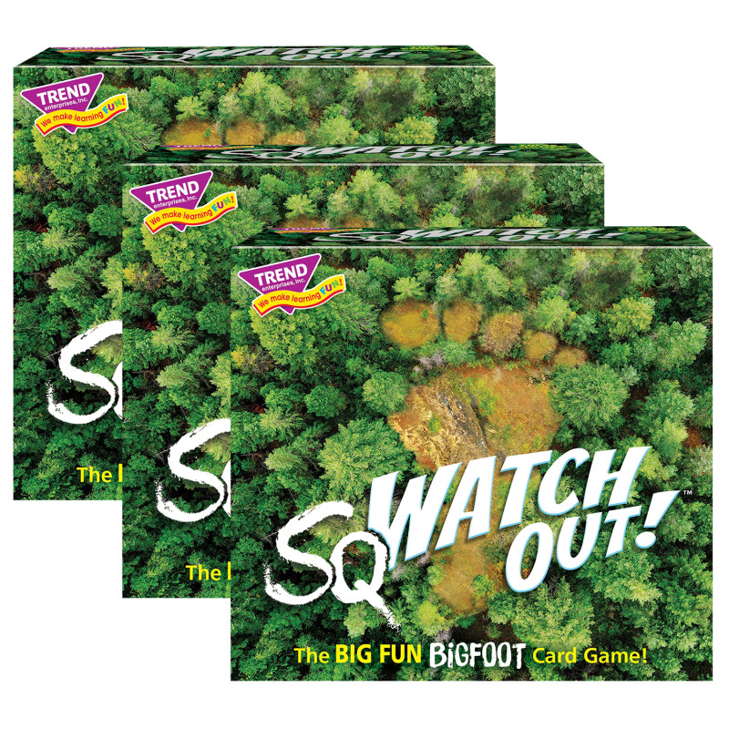 sqWATCH OUT!™ Three Corner™ Card Game, Pack of 3