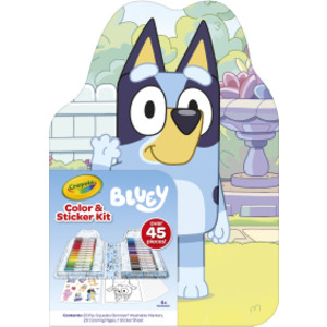 Color & Sticker Kit, Bluey