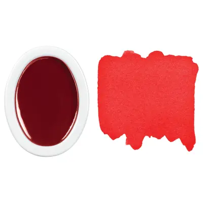 Prang  Oval Pan Watercolor Refill, Red, 12 Count