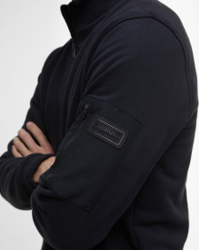 Ewan Half-Zip Sweatshirt Classic Black