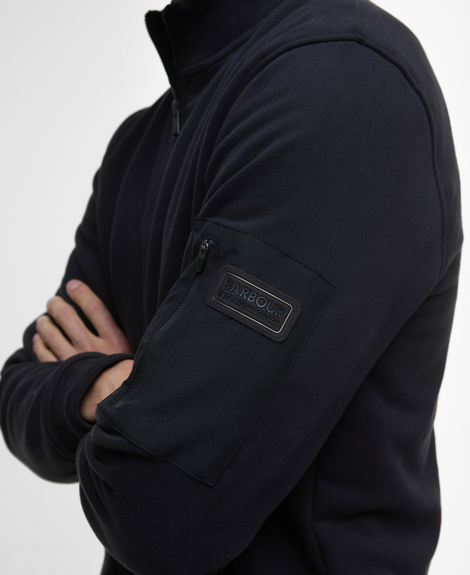 Ewan Half-Zip Sweatshirt image number 4