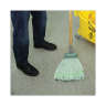 Boardwalk, Microfiber Looped-End Wet Mop Head with 5" Headband, Medium, Green