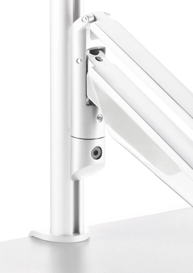 Mount a CLU monitor Arm on a Novus MY or TSS column.