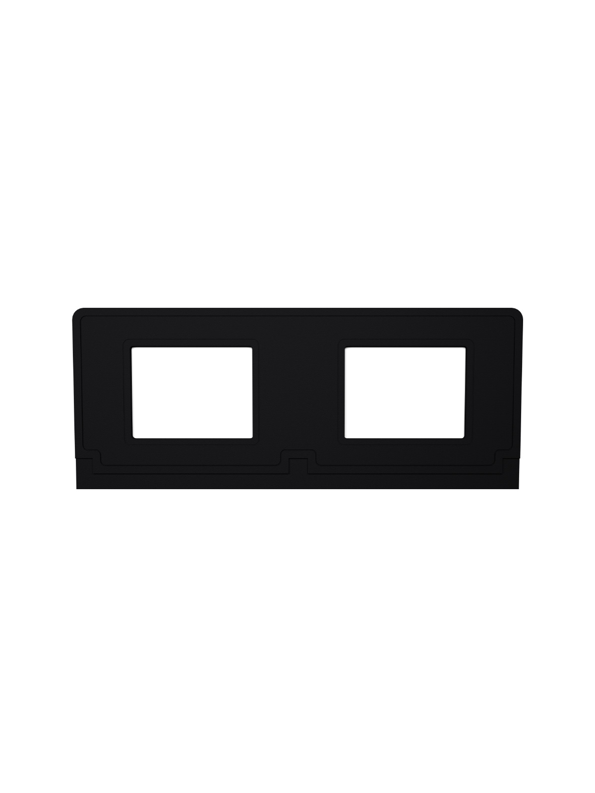 VISION – Double – Sign Frame – Black