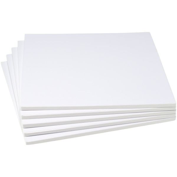 18" Square White Foil Cake Board