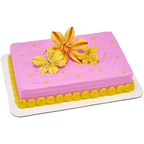 Bright Lilies Gum Paste Flowers