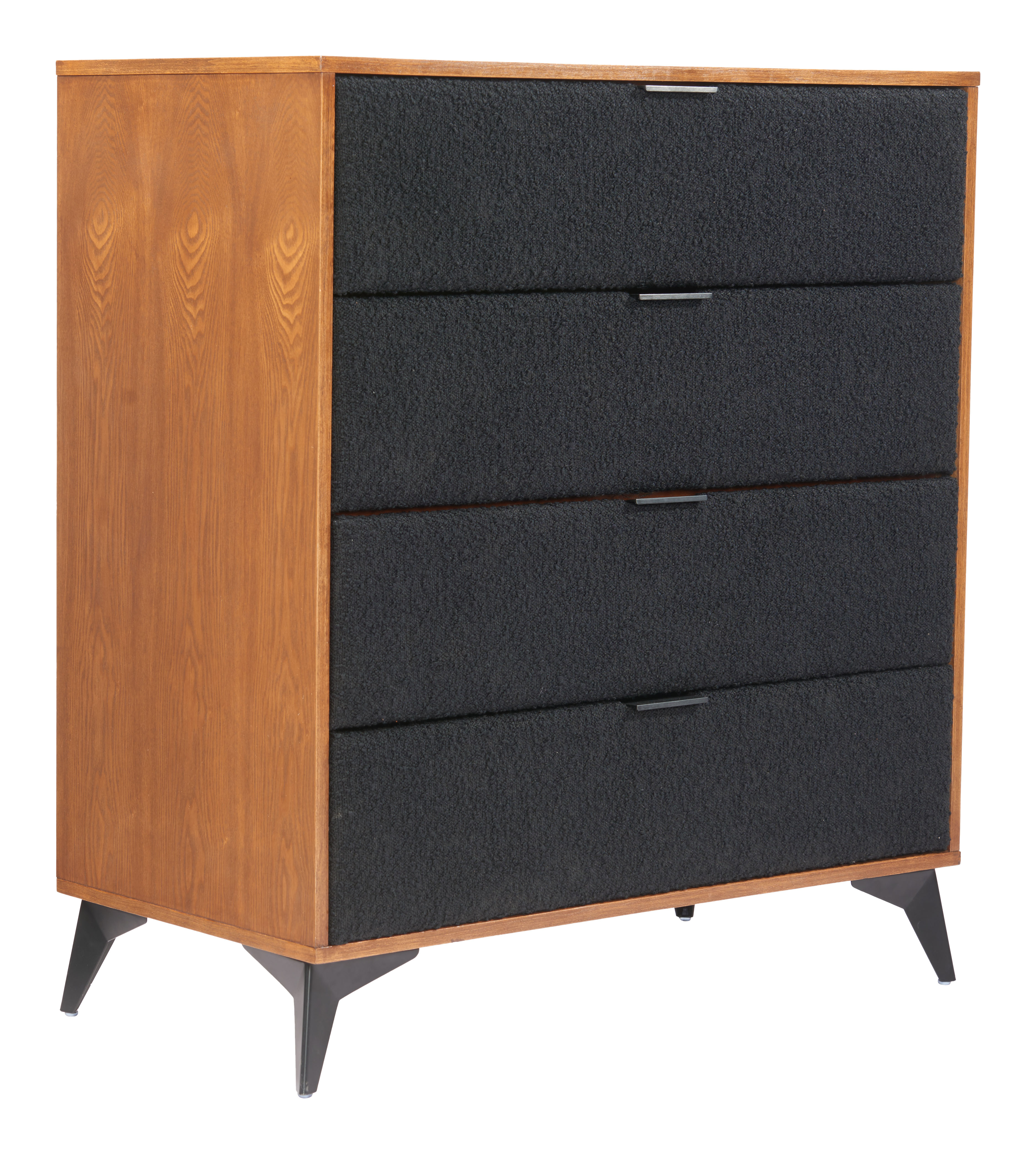 Zarif Chest Black & Walnut product image