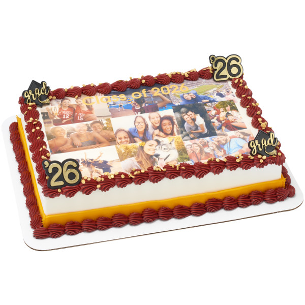 Grad Foil Cupcake Rings