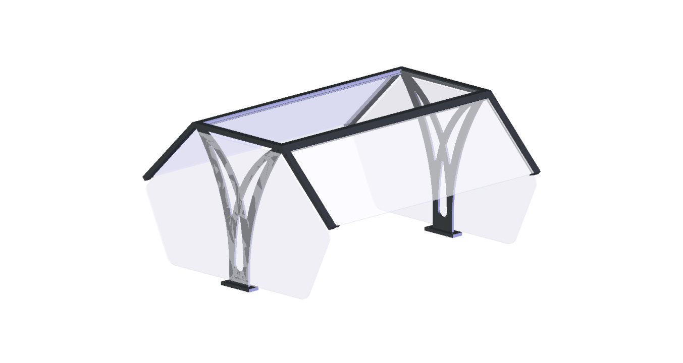 NSF Progressive Buffet Breath Guard, Double Sided