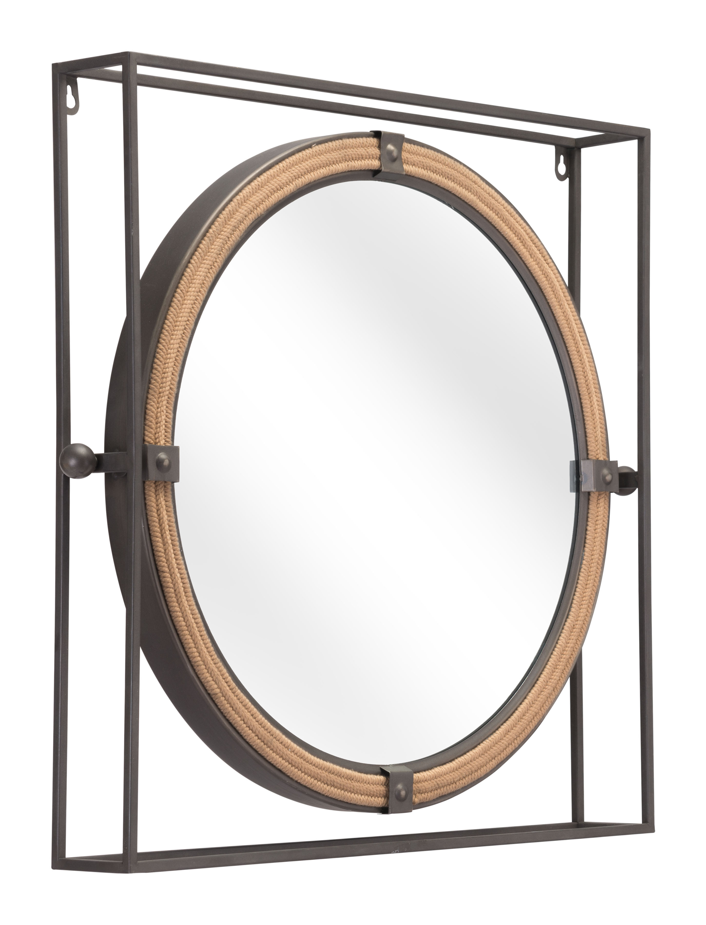 Capell Mirror Antique Gray product image