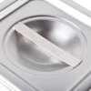 Sixth-size Super Pan V® solid stainless steel cover
