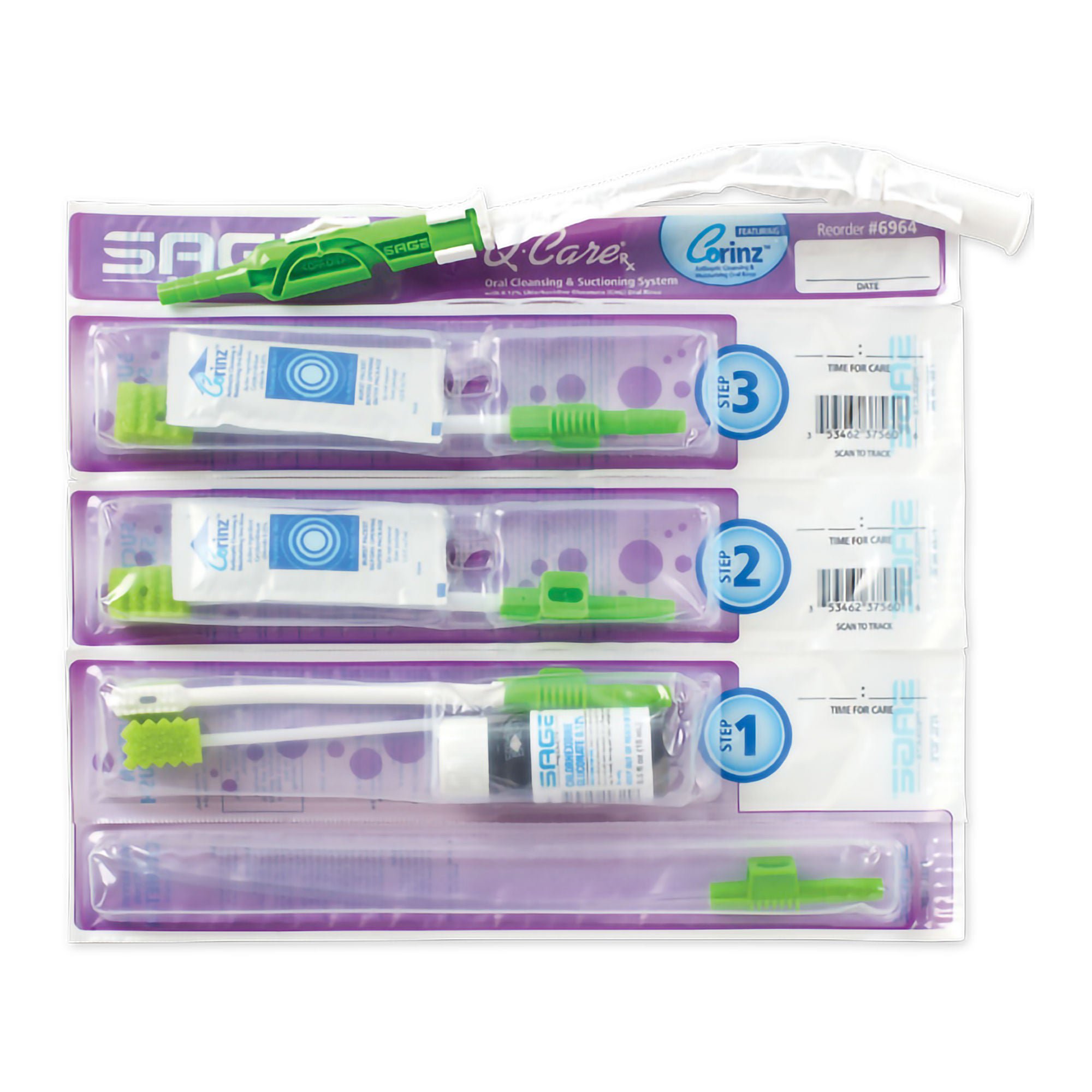 Sage Q Care® Oral Cleansing and Suctioning Systems