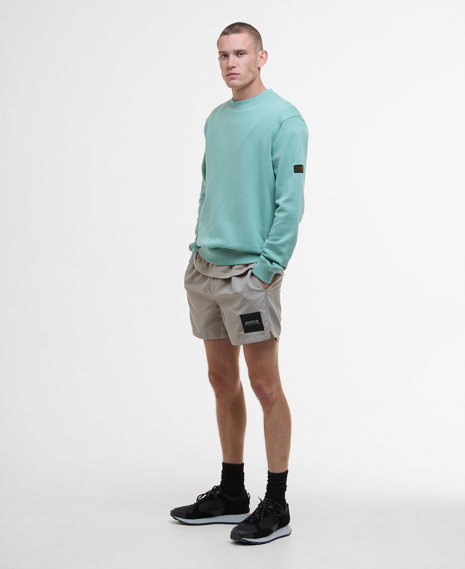 Outline Badge Sweatshirt image number 1