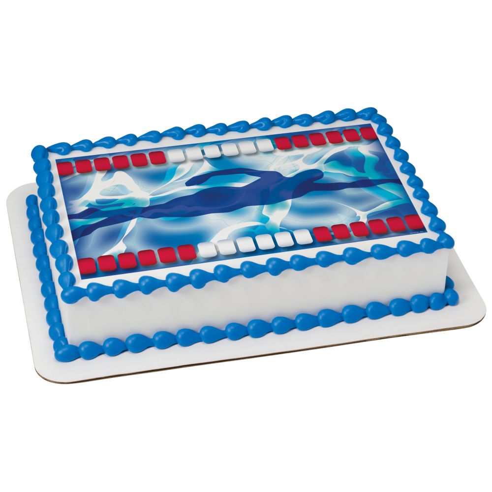 Image Cake Swimming