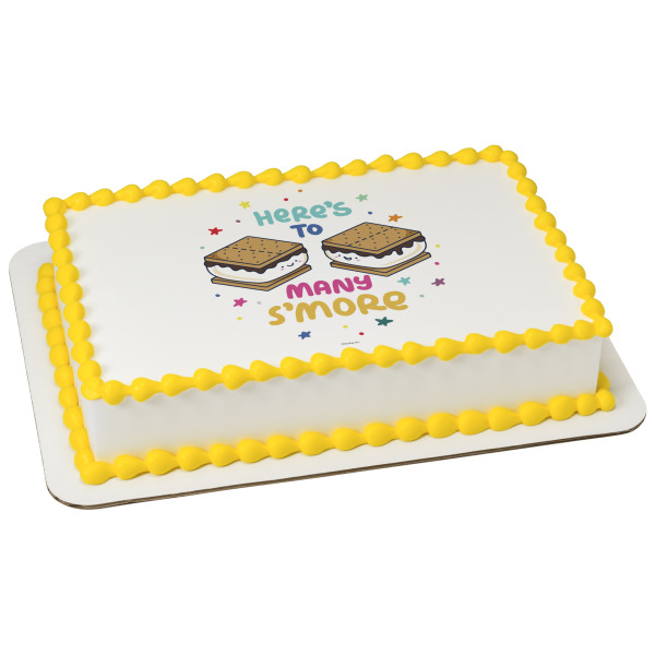 Here’s to Many S’more PhotoCake® Edible Image®