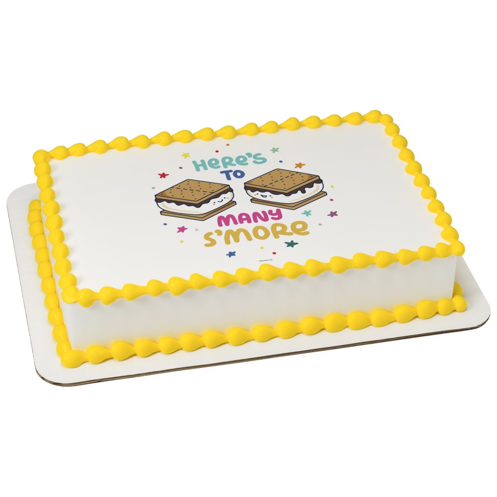 Image Cake Here’s to Many S’more