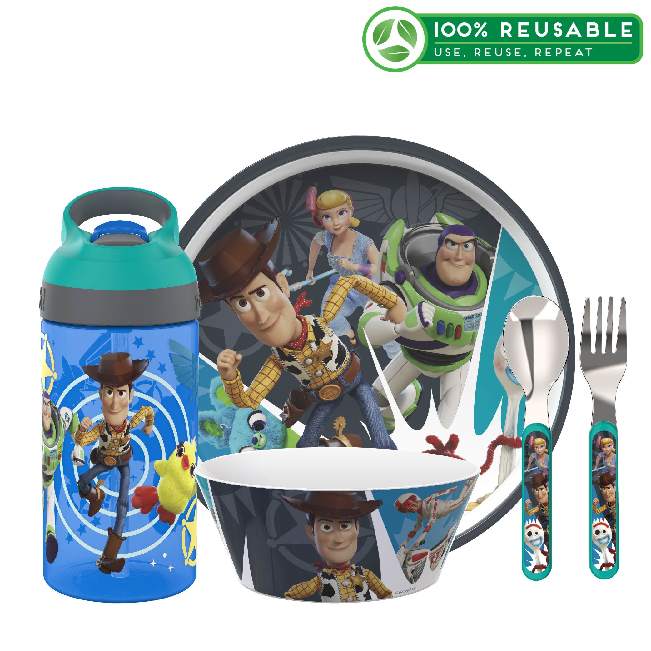 Disney Pixar Dinnerware Set, Toy Story 4, 5-piece set slideshow image 1 Disney Pixar Dinnerware Set, Toy Story 4, 5-piece set slideshow image 1