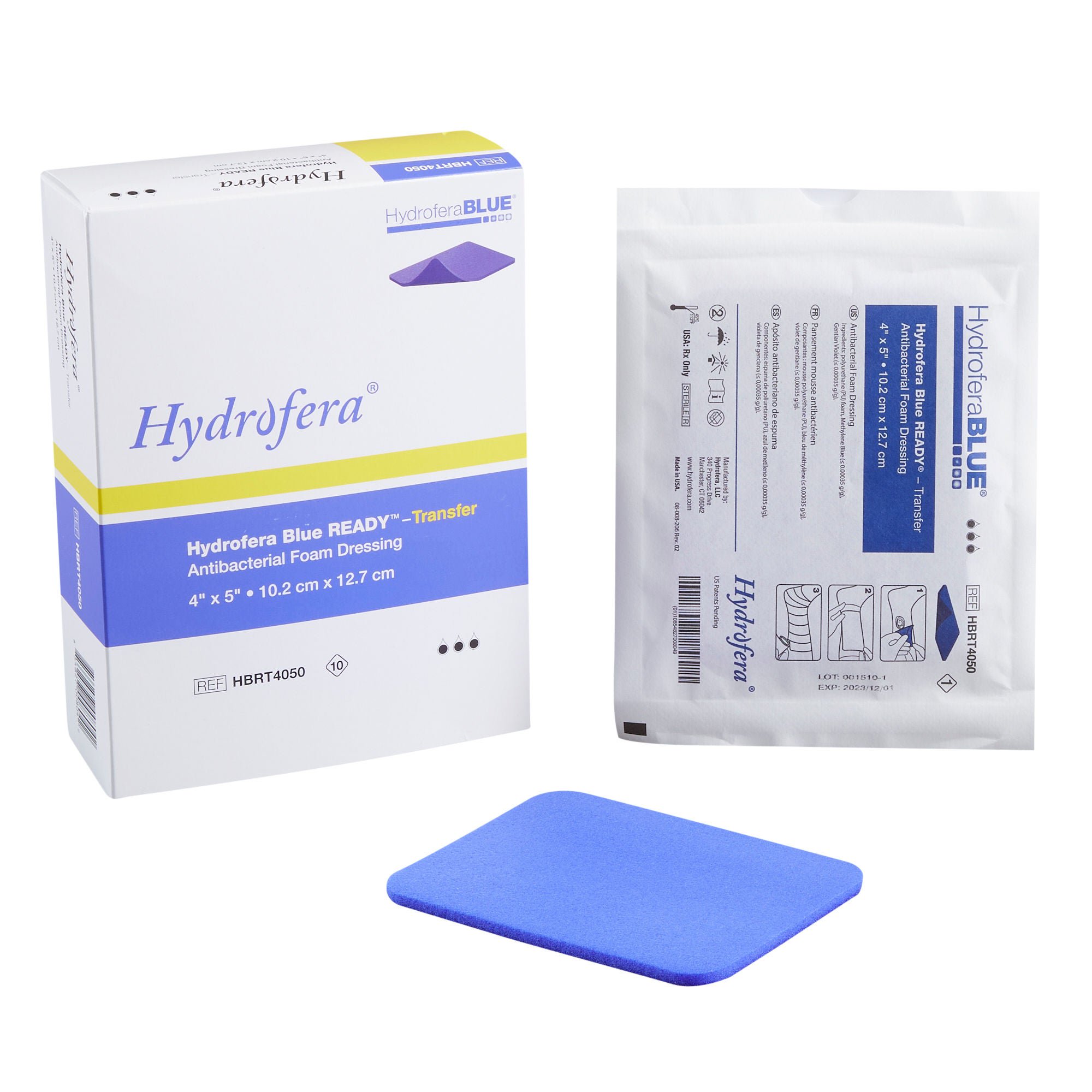 BSN Medical DRESSING, HYDROFERA BLUE READYTRANSFER 4X5 (10/BX)